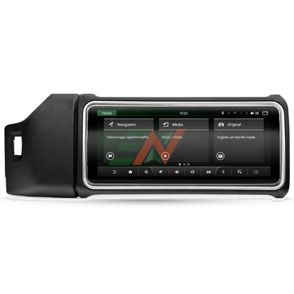 Head Unit Display for Range Rover Vogue L405 with Car OEM Menu synchronization and original car system functions retention