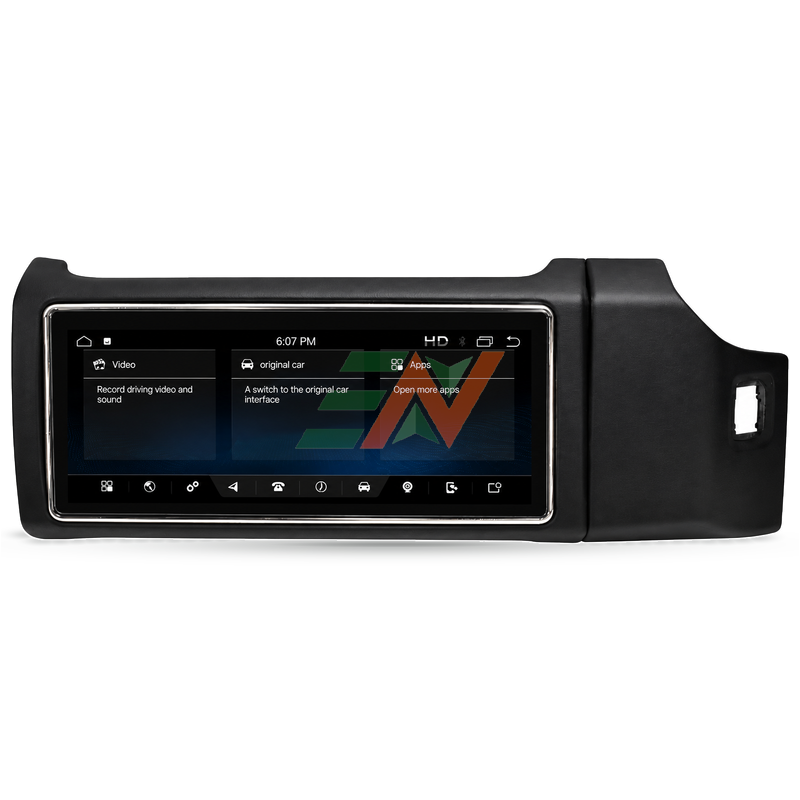 Head Unit Display for Range Rover Vogue L405 with leather frame construction and integrated screen