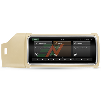 Head Unit Display for Range Rover Vogue L405 with original car system functions retention and beige frame