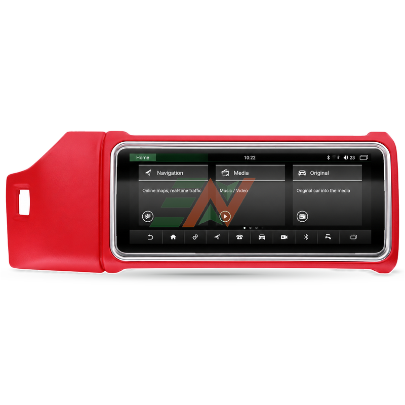 Head Unit Display for Range Rover Vogue L405 with original car system functions retention in red frame