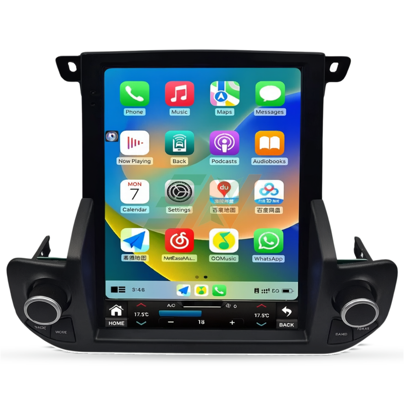 Land Rover Discovery 4 Android estéreo con estilo de doble perilla y pantalla de 9,7 pulgadas con proyección de teléfono inteligente