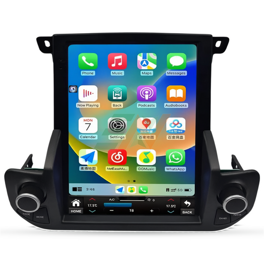 Land Rover Discovery 4 Android estéreo con estilo de doble perilla y pantalla de 9,7 pulgadas con proyección de teléfono inteligente