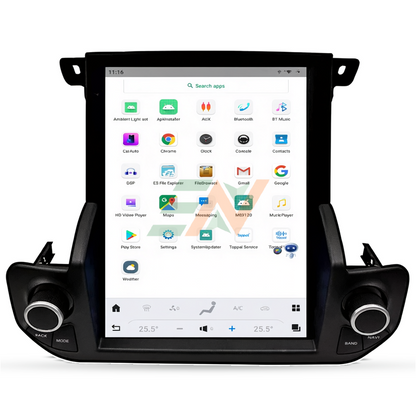 Land Rover Discovery 4 Android estéreo con estilo de doble perilla y pantalla de 9,7 pulgadas