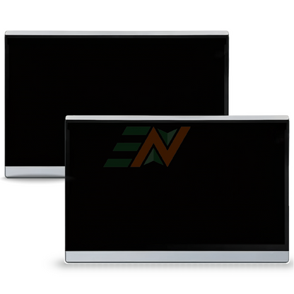 Land Rover Discovery 4 head unit display Android entertainment system with two black screens