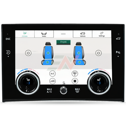 LCD Touch Screen HVAC Replacement Board for Range Rover Vogue L322 AC control module with individual temperature control display