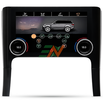 LCD Placa de repuesto HVAC con pantalla táctil para Range Rover Sport L320 con perillas giratorias de temperatura y pantalla para automóvil