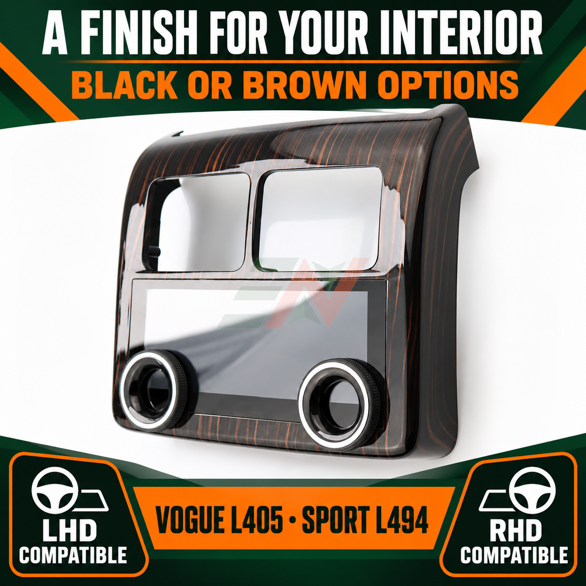 LCD Touch Screen HVAC Replacement Board for Range Rover Vogue L405 with brown color option