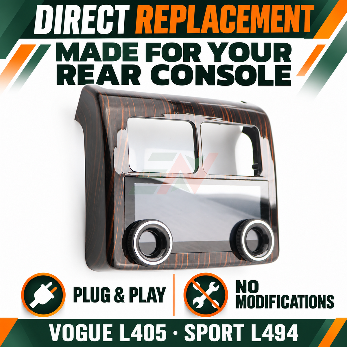 LCD Touch Screen HVAC Replacement Board for Range Rover Vogue L405 direct fit replacement with no modifications required
