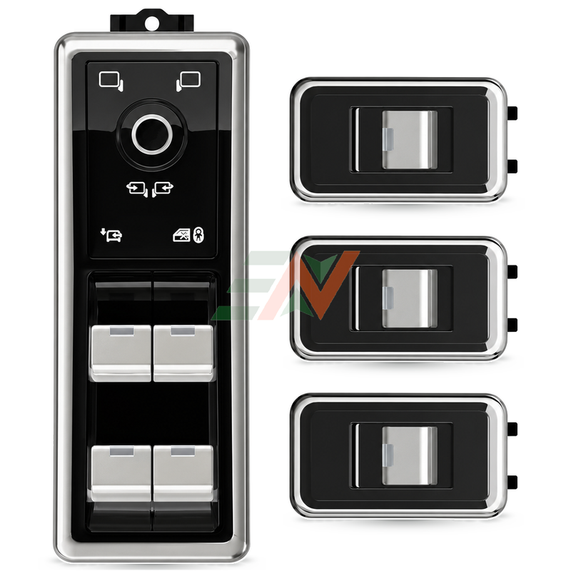 LCD Touch Screen Replacement Board for Range Rover Vogue L405 - power window control unit with mirror and child lock buttons