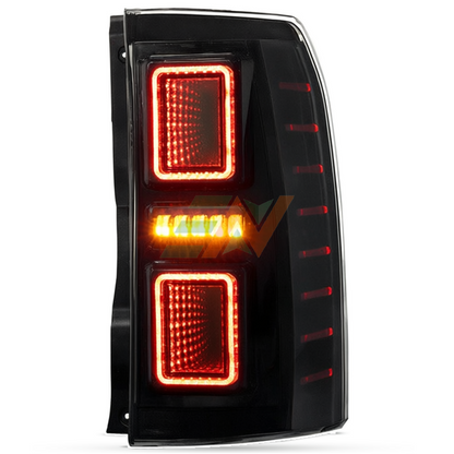 LED Conjunto de luz trasera Land Rover Discovery 4 Luz de señal dinámica con intermitentes secuenciales ámbar