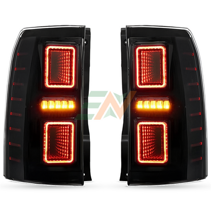 LED Conjunto de luz trasera Land Rover Discovery 4 Luz de señal dinámica con intermitentes secuenciales ámbar