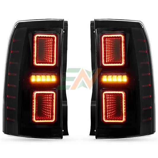 LED Conjunto de luz trasera Land Rover Discovery 4 Luz de señal dinámica con intermitentes secuenciales ámbar