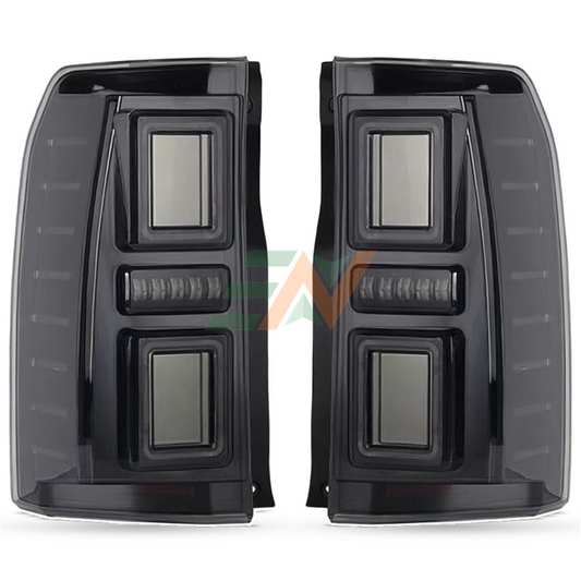 LED Conjunto de luz trasera Land Rover Discovery 4 función de luz de señal dinámica - par de lentes ahumados oscuros