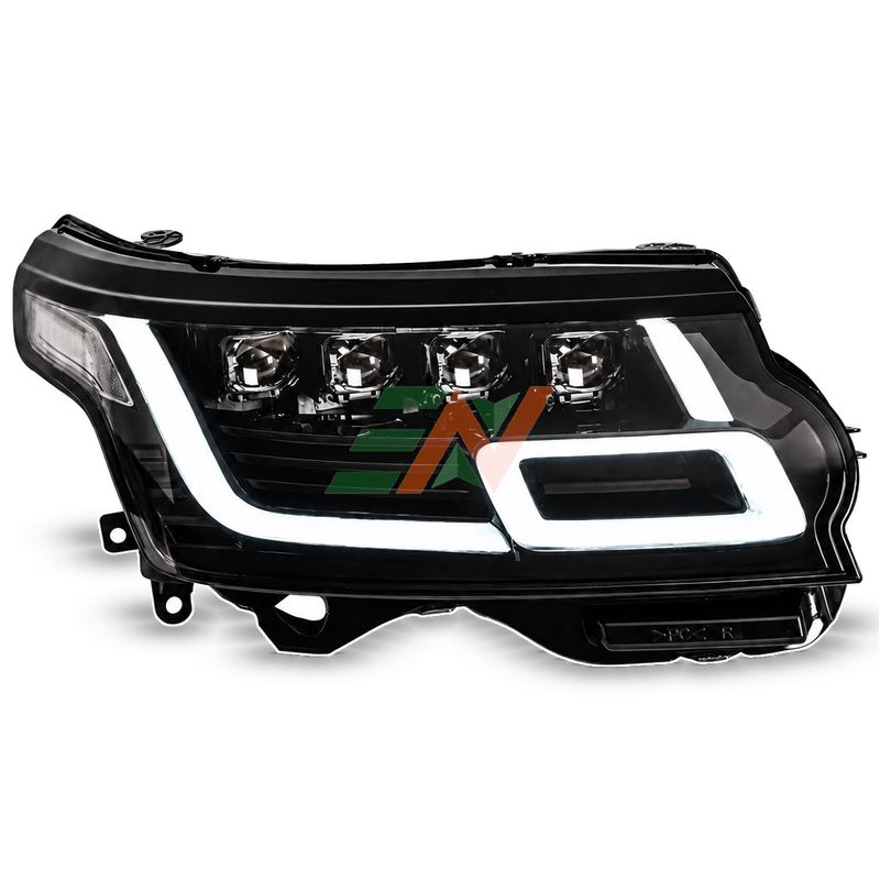 Matrix Style DRL 4 Lens Headlights Facelift-Conversion for Range Rover Vogue L405