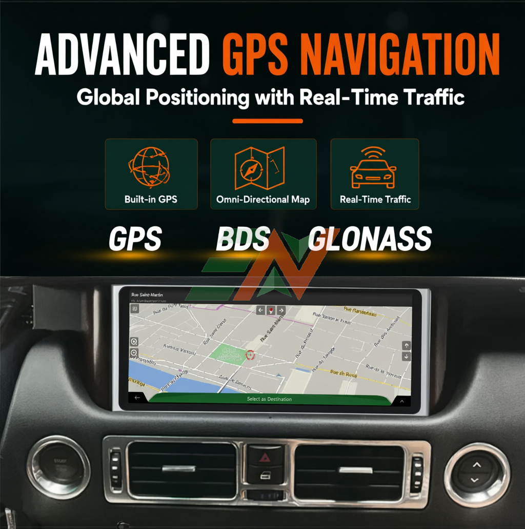 Multimedia player for Range Rover Vogue L322 with 10.25-inch HD IPS screen with GPS navigation