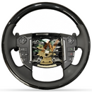 Steering Wheel Land Rover Discovery 4 OEM replacement with upper and lower wood sections