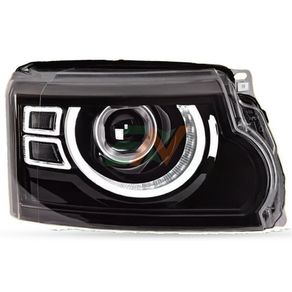 Reemplazo de actualización Plug and Play de faros delanteros de vehículo Land Rover Discovery 4 funciones de doble haz: salida integrada de luces altas y bajas