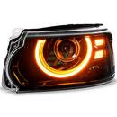 Vehicle Headlamp Plug And Play Upgrade Range Rover Sport L320 amber ring light design