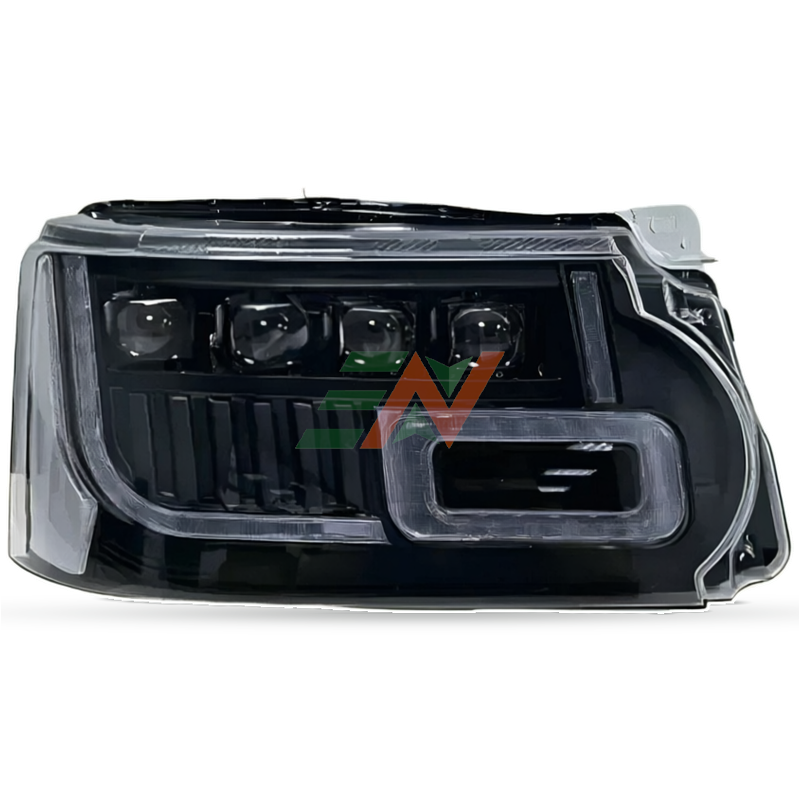 Vehicle headlamp upgrade for Range Rover Vogue L322 with L405 style LED Matrix front headlights