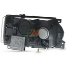 Vehicle headlamp replacement for Range Rover Vogue L322 rear view with wiring and connectors