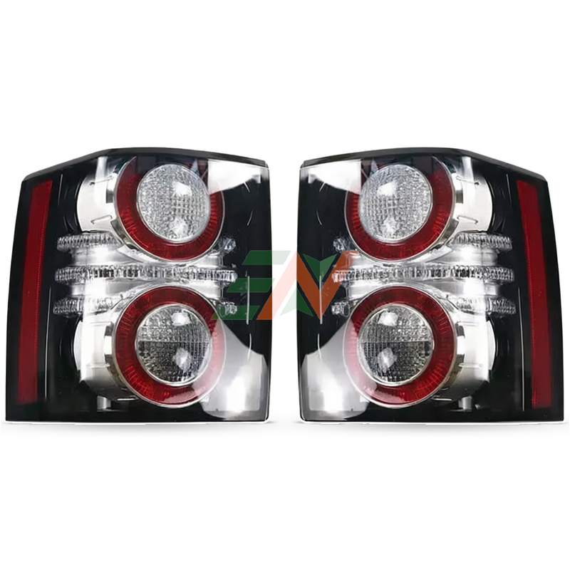 Vehicle taillight plug and play upgrade replacement for Land Rover Range Rover Vogue L322 LED rear light assembly pair