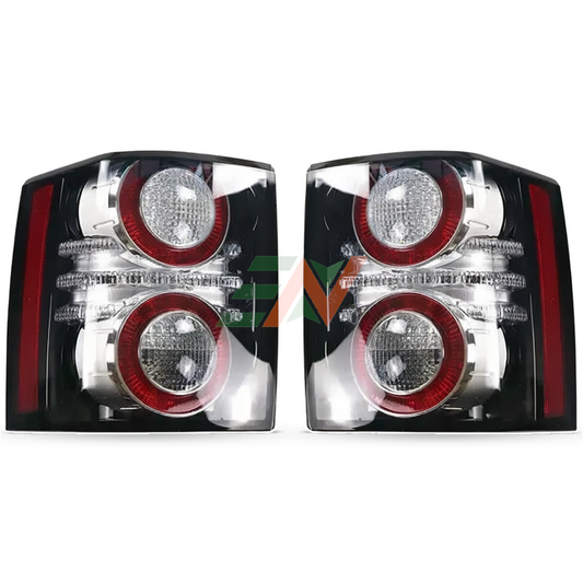 Vehicle taillight plug and play upgrade replacement for Land Rover Range Rover Vogue L322 LED rear light assembly pair