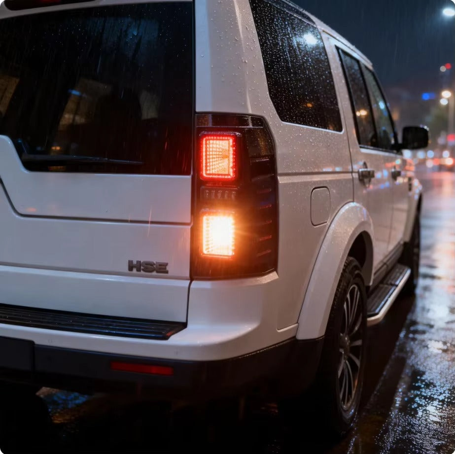 Euronavigate Car LED Dynamic Tail Lights for Land Rover Discovery 4 LED Tail Light Assembly Retrofit Aftermarket Accessories