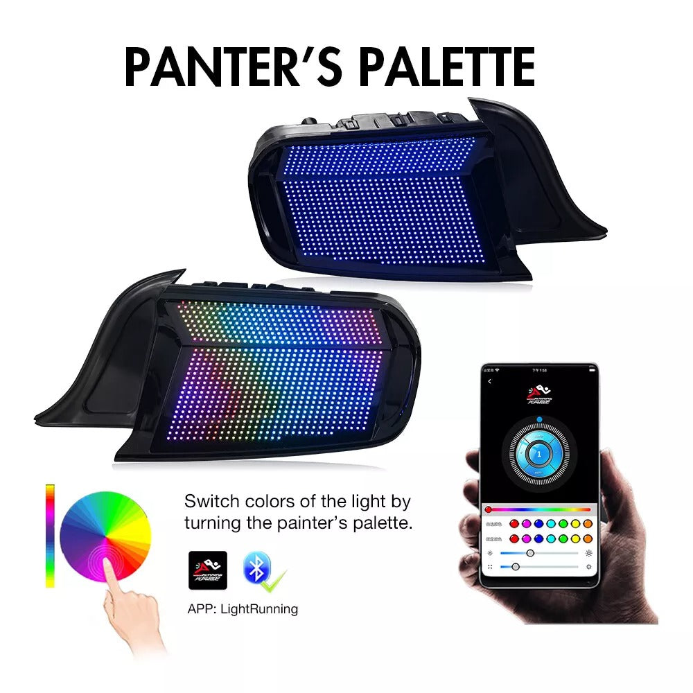 Luces traseras LED RGB para Ford Mustang
